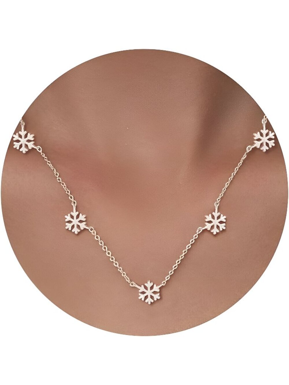 Necklace for Women - 14K Gold Plated Bow Snowflake Cherry Sun Lion Bear Fish
